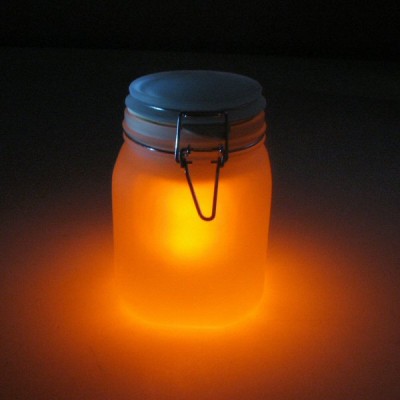 Natural Sunlight Lamp on Sun Jar     Solar Lamp   Envirogadget