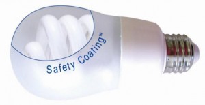 ArmorLite Safety Coating for Compact Fluorescent Lights