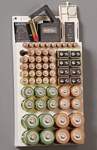 Battery Organiser and Removable Tester