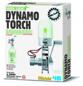 Dynamo Torch and Windmill Generator Eco Toys