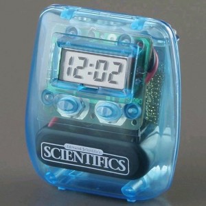 Liquid-Powered Digital Clock