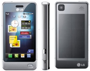 LG GD510 Pop phone with Solar Panel