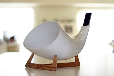 Megaphone – Ceramic iPhone Loudspeaker