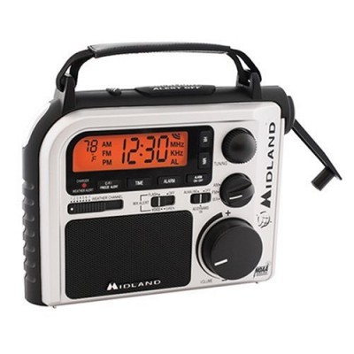 Midland ER102 – Emergency AM/FM Weather Crank Radio