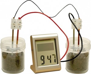 Customisable Mud Powered Digital Clock