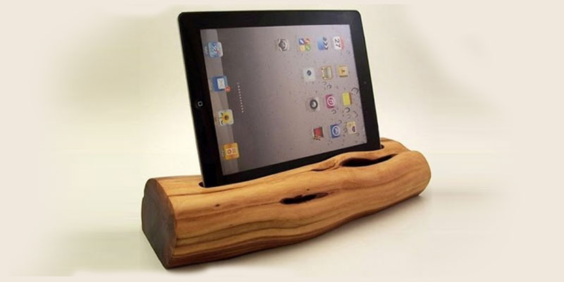 RockAppleWood Designs Unique Recycled Docking Stations