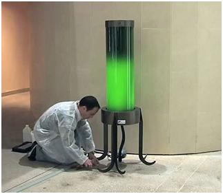 Algae Street Lamps To Suck Up CO2
