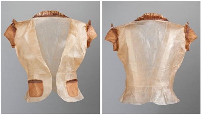 Vegetable Cloth Drown In Laboratory Predicting To Be Future Fashion