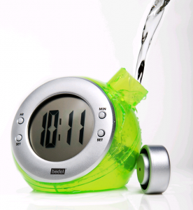 Eco-Friendly Water Powered Digital Clock