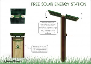 Free Solar Energy Station