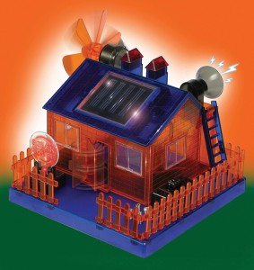 Solar Powered House Toy