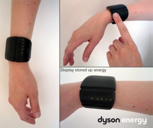 Dyson Energy Bracelet - Show Stored Energy