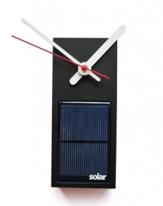 Solar Powered Clock