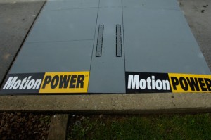 Motioned Powered Speed Bump - Closeup