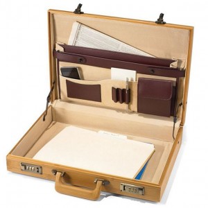 Bamboo Briefcase - Inside