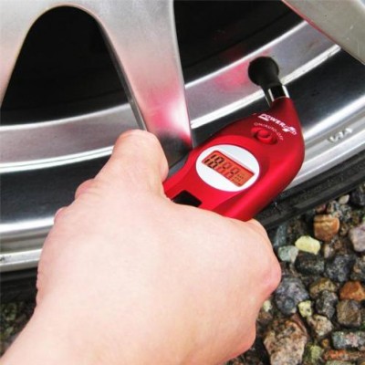 Powerplus Pelican Solar Digitar Tyre Pressure Gauge