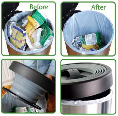 Self Powered Compactor Trash Can By Reduce