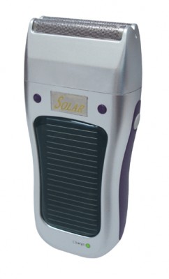 Solar Powered Electric Shaver