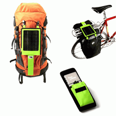 Freeloader Globetrotter Kit Solar Powered Charger with Flexible Additional Solar Panel