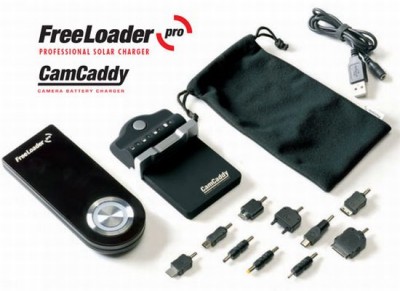 Freeloader Pro Solar Powered Charger with Adaptors