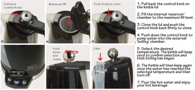 Eco Kettle ECO3 with Temperature Control