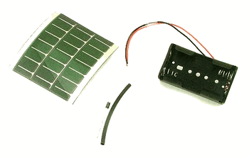 Sunbender Build-It-Yourself Solar Battery Charger Kit