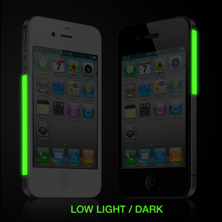 iPhone 4 - Glow Strips in Darkness