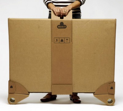 Move-it Kit - DIY Carboard Trolley For Parcels 