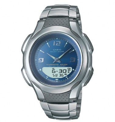 AWS90D-2AV - Ani-Digi Solar Men's Watch By Casio