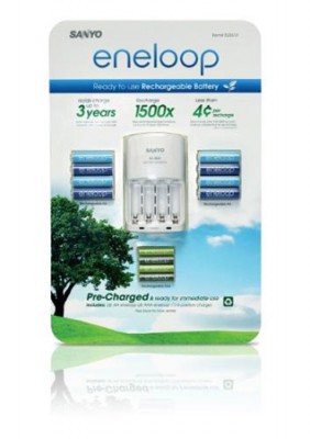 Eneloop Rechargeable Batteries By Sanyo