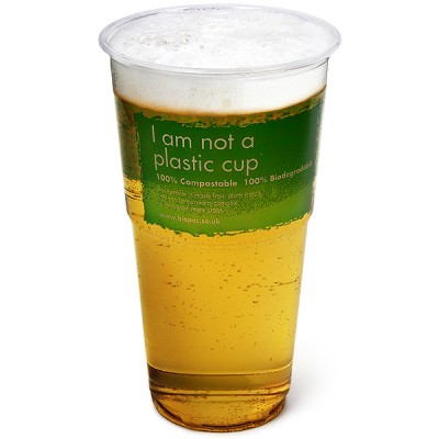 Biopac Biodegradable Pint Tumblers