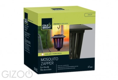 Solar Powered Mosquito Zapper Lantern