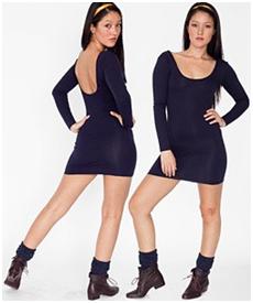 U-Neck Mini dress