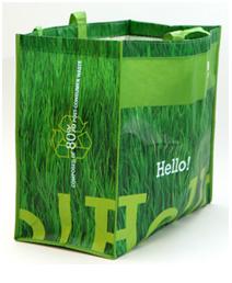 greens shopping bags