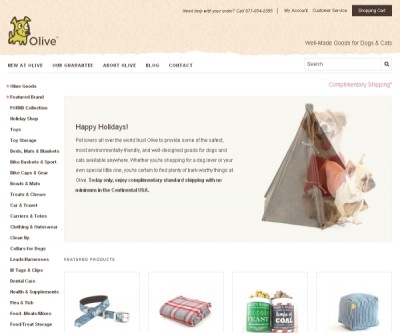 Eco-Friendly Pet Products from Olive Green Dog
