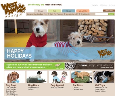 West Paw Design- Eco-Friendly Toys, Furnishings and Apparel for pets