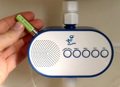 H2O Water Powered Shower Radio